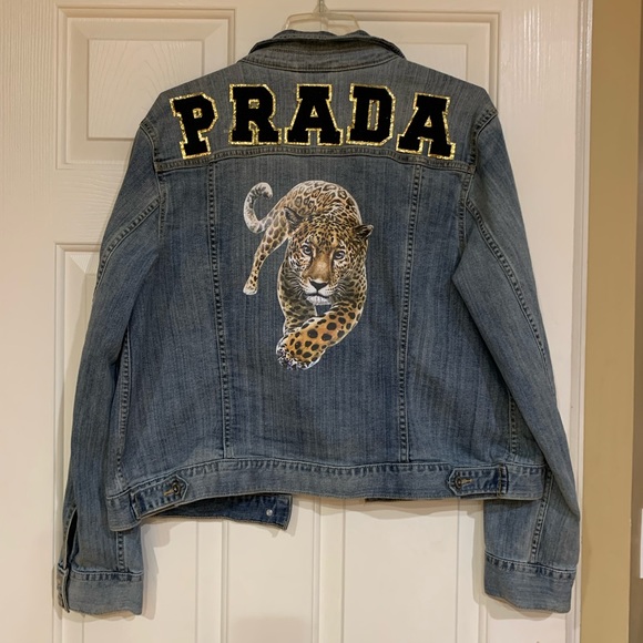 Customized denim jacket